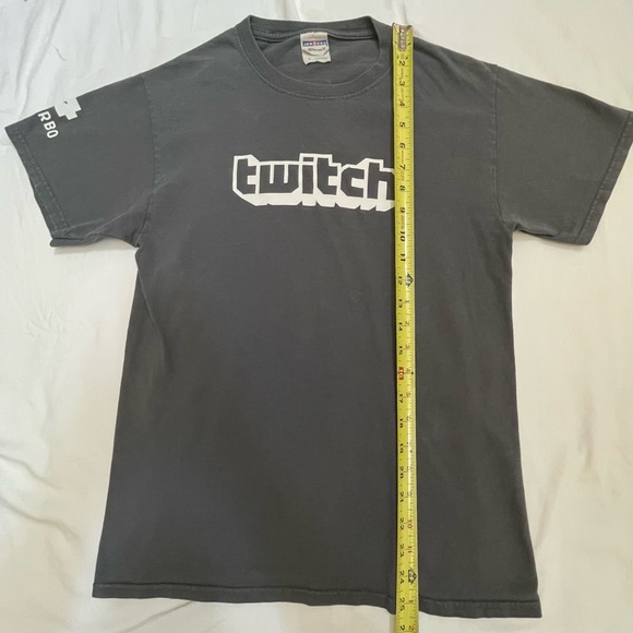 Jerzees Dark Gray‎ Twitch Tee - Picture 5 of 6